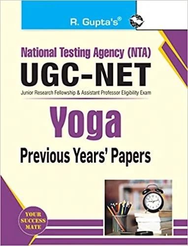 R Gupta Yoga NTA NET/ JRF Solved Paper with Paper 1+2 - R Gupta Expert Panel, English Version