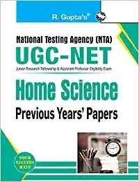R Gupta Home Science NTA NET/ JRF Solved Paper with Paper 1+2 - R Gupta Expert Panel, English Version