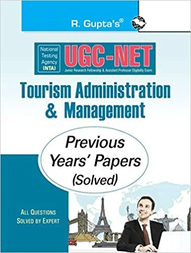 R Gupta Tourism Administration NTA NET/ JRF Solved Paper with Paper 1+2 - R Gupta Expert Panel, English Version