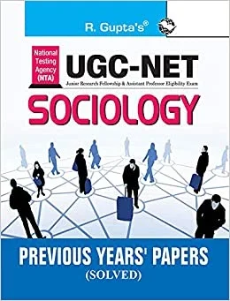 R Gupta Sociology NTA NET/ JRF Solved Paper with Paper 1+2 - R Gupta Expert Panel, English Version