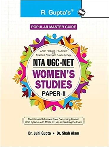 R Gupta Women Studies NTA NET/ JRF Preparation Guide with Paper 2 - R Gupta Expert Panel, English Version