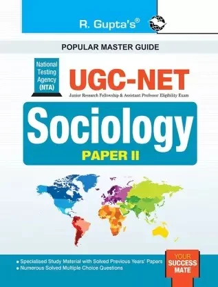 R Gupta Sociology NTA NET/ JRF Preparation Guide with Paper 2 - R Gupta Expert Panel, English Version