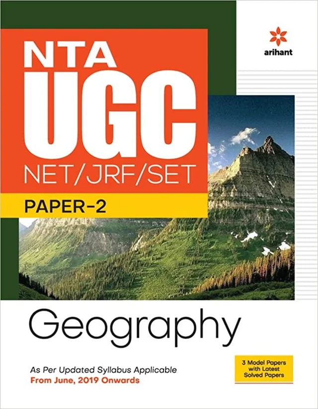 Arihant Geography NTA NET/ JRF Preparation Guide with Paper 2 - Arihant Expert Panel, English Version