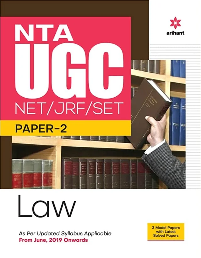 Arihant Law NTA NET/ JRF Preparation Guide with Paper 2 - Arihant Expert Panel, English Version