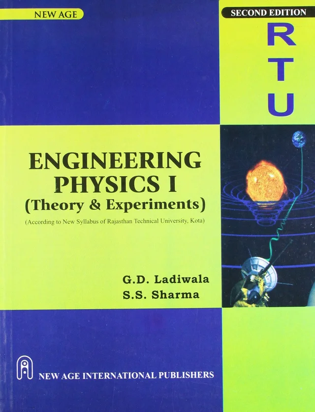 New Age Publisher Engineering Physics-I (Theory & Experiments) (RTU) - Ladiwala, G.D., English