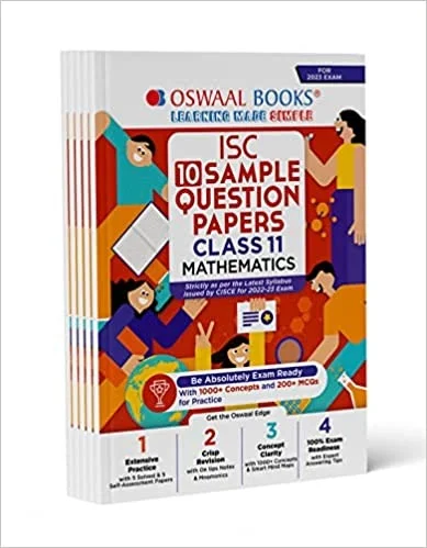 OSWAL Mathematics - 11 CBSE Sample Question Papers, English