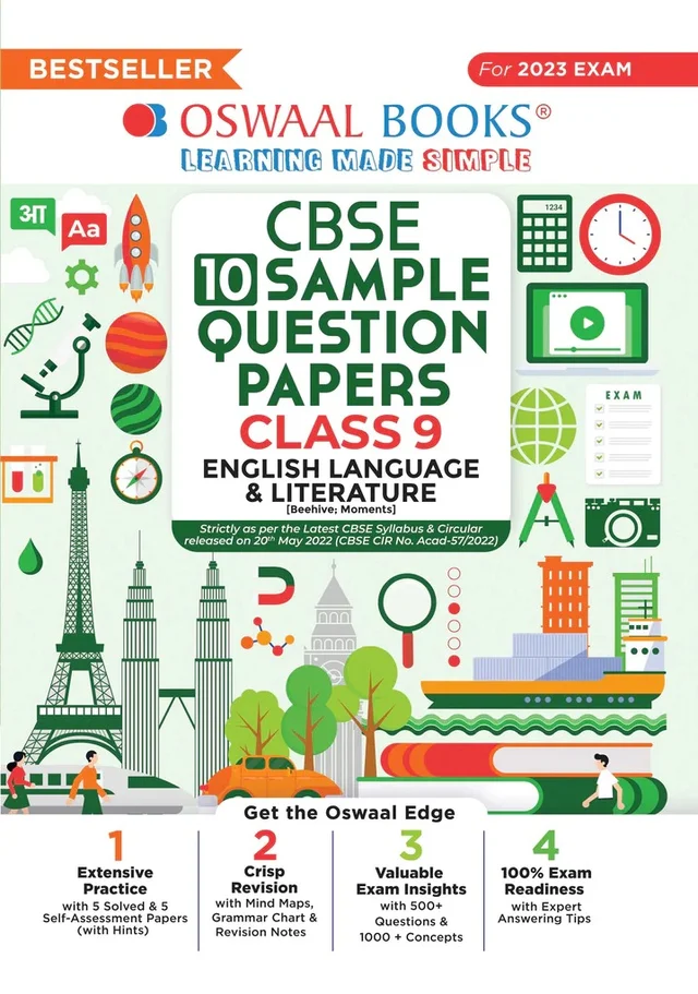 OSWAL English Language - 9 CBSE Sample Question Papers, English