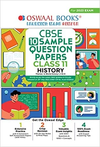 OSWAL history - 11 CBSE Sample Question Papers, English
