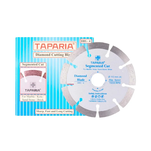 Taparia Diamond Wall Cutting Blade - DBS-4 110Mm