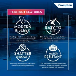 150W LED Flood Light Crompton TabLight Waterproof