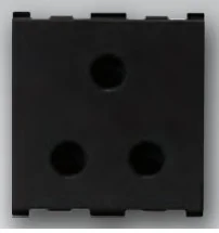 Panasonic Vision 10A 3 Pin Socket Black