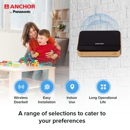 Anchor Remote Bell, Wireless Door Bell - 22750 -
