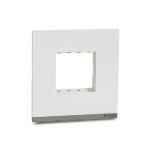 Schneider Unica Pure - 2M Polar White Plate