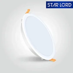 Crompton Led Star Lord Recess Panel Round - 6k - 12W - 6" Cutting