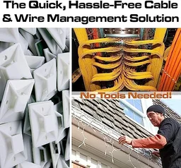 Cable Tie Mount (100 pcs / Pkt) - 19MM / 3/4"