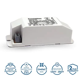 Crompton LED Strip Driver 3A, 36W for (120 LED Strip) -