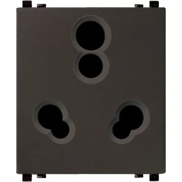 Schneider Zencelo Socket 6A/16A Grey