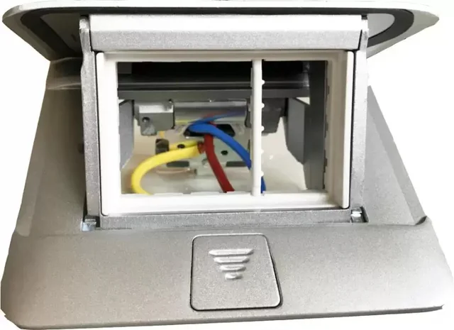 Legrand 3M Popup Box Matt Aluminium (054010)