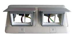Legrand 6M Popup Box Matt Aluminium (054012)