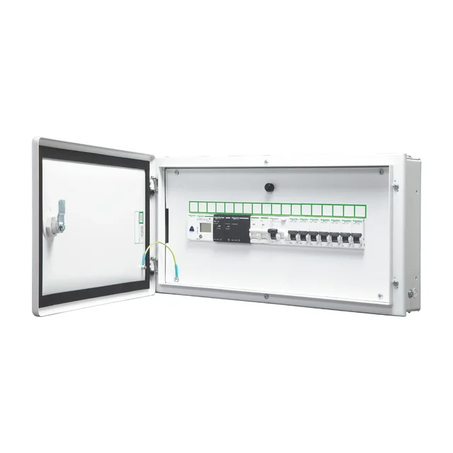Schneider 18 Way SPN DD Distribution Board Schneider - 18 way, 18 modules
