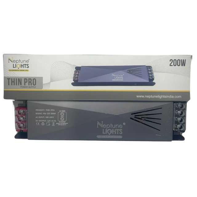 Neptune Lights 16.6A 200W 12V THIN PRO LED DRIVER - NEPTUNE