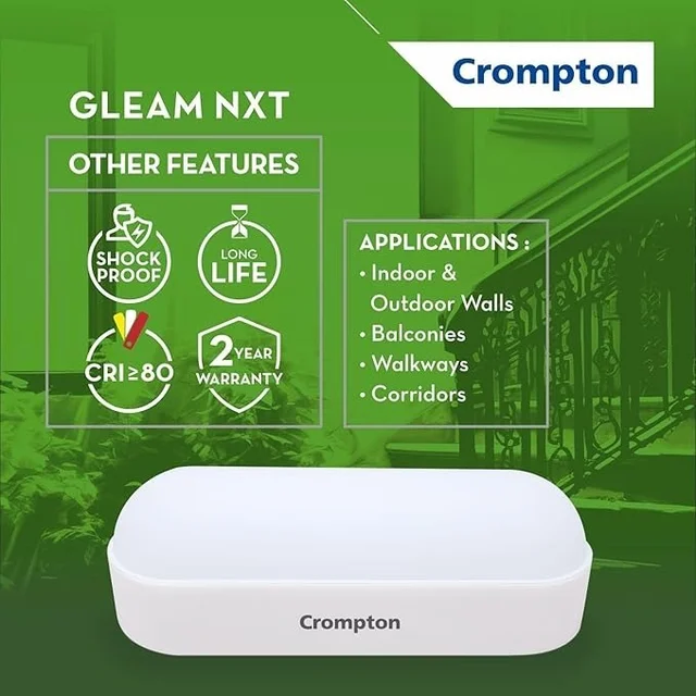 Crompton Xello LED Bulkhead - 10W