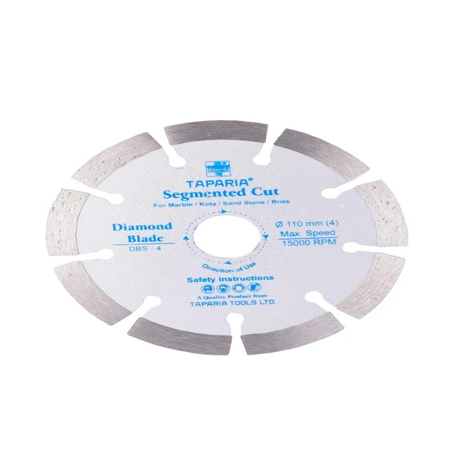 Taparia Diamond Wall Cutting Blade - DBS-4 110Mm