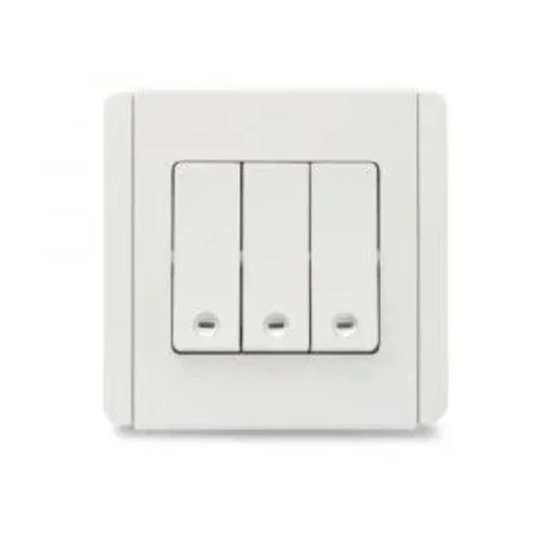 Schneider 3 Gang White Switch Clipsal - Neo C Metro - Schneider