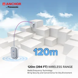 Anchor Remote Bell, Wireless Door Bell -22730