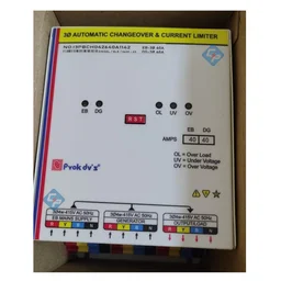 Prok Dvs Prok Dv's 40A FP 3Phase ACCL - Automatic Changeover & Current Limiter