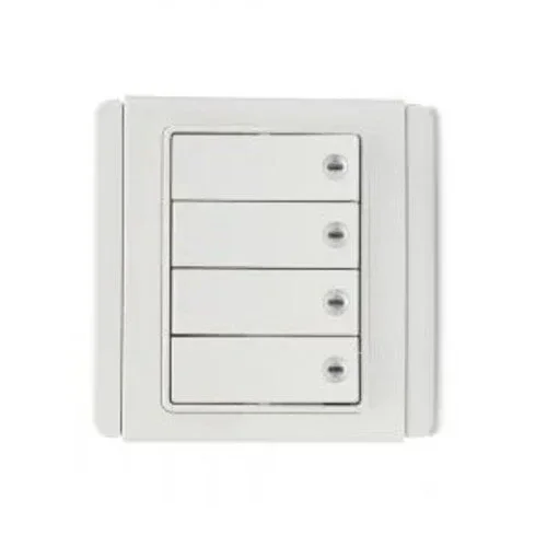 Schneider 4 Gang White Switch Clipsal - Neo C Metro Schneider