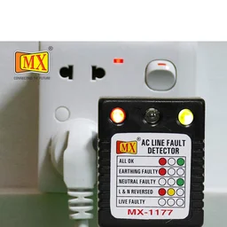 MX AC Line Fault Detector Plug Tester – Electrical Socket Tester