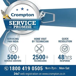 Crompton High Flo Wave Plus 400 mm Pedestal Fan