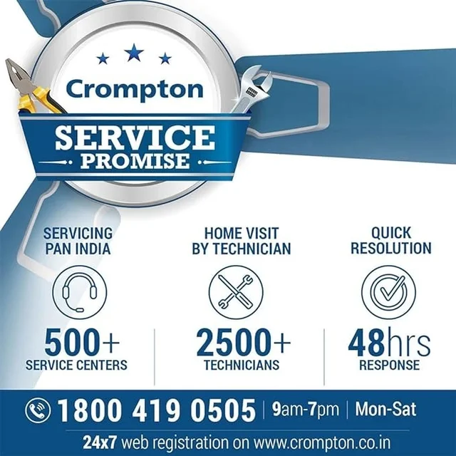 Crompton High Flo Wave Plus 400 mm Pedestal Fan