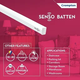 Crompton Motion Sensor 20w Batten / Tube Light