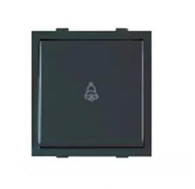 Anchor Roma Dura Bell Push 10A 2Module Black - 21554MB