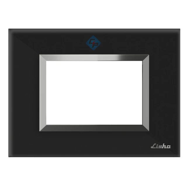 Lisha 3M TiNT Carbon Black Glass Cover Plate With Support Plate Lisha Special 7 - 3M