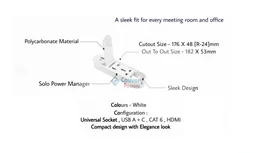 Solo Power Manger - Compact design with Elegance Look