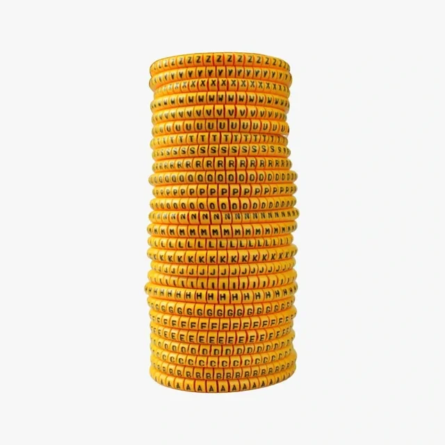 Ferrules, Cable Marker, 26 Alphabets, (A to Z,1 Roll / each) - 4.0 Sqmm