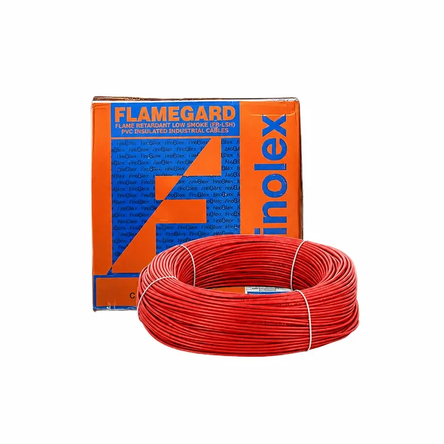 Finolex 2.5 Sqmm FRLSH Wire 90Mtr - Red