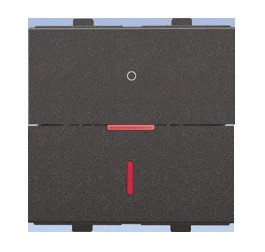 Anchor 32A DP Flat Switch With Indicator Grey 65149B Anchor Penta Modular