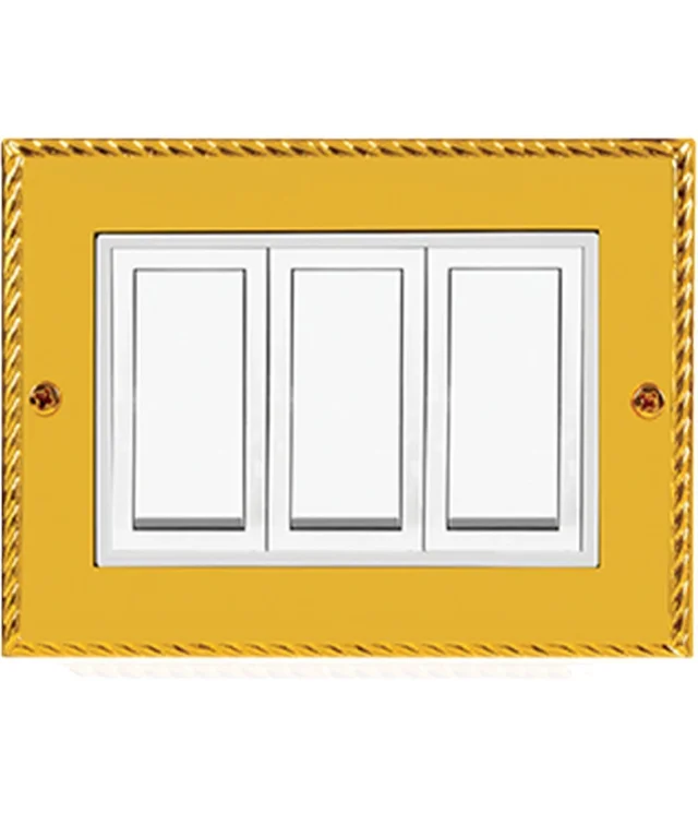 Anchor Roma Classic Gold Frame Plate - 8M Square