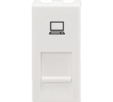 Panasonic Europa CAT6 RJ45 Socket White - WIPM24886