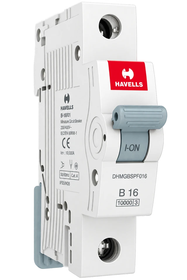 Havells 16A SP 10kA MCB Havells - 16A
