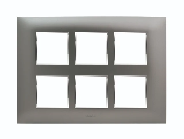 Lisha 12M Turbo Plates- Grey