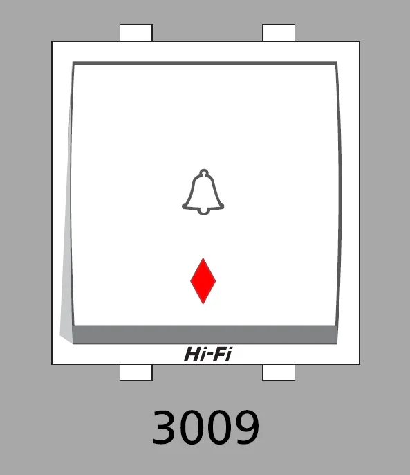 Hi Fi HiFi 10A Bell Push WI 2M