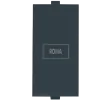 Anchor Roma Blank Plate - Black