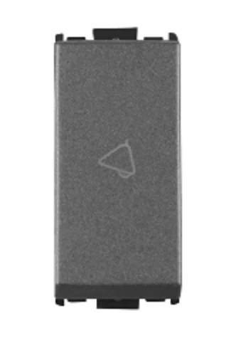Anchor Woods Bell Push 10A Switch 1M Grey -