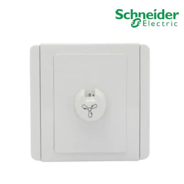 Schneider White Fan Regulator Clipsal - Neo C Metro - Schneider