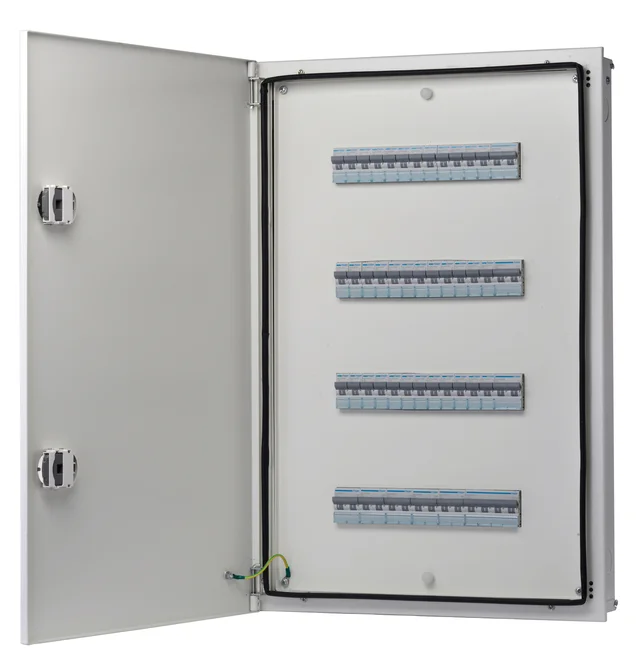 Hager 4 Row, 40 Module Flexi Distribution Board Hager - 4 row, 40 modules - VYF410D